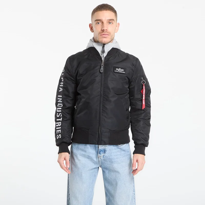 Μπουφάν Alpha Industries MA-1 D-Tec SE Black / Grey M