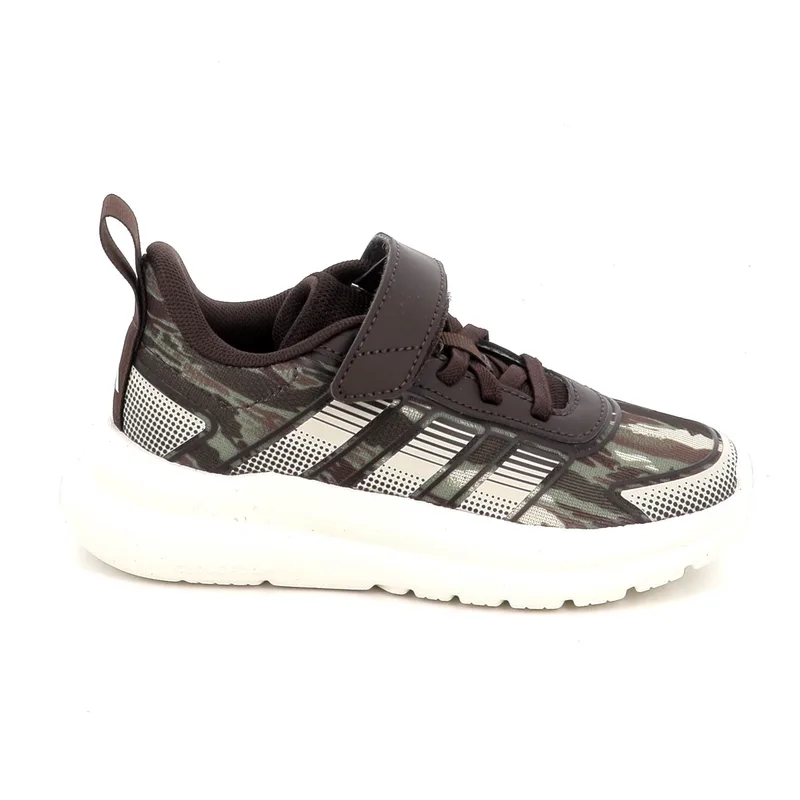 Παιδικό Αθλητικό Παπούτσι για Αγόρι Adidas Tensaur Run 4.0 EL Χρώματος Χακί KI2624