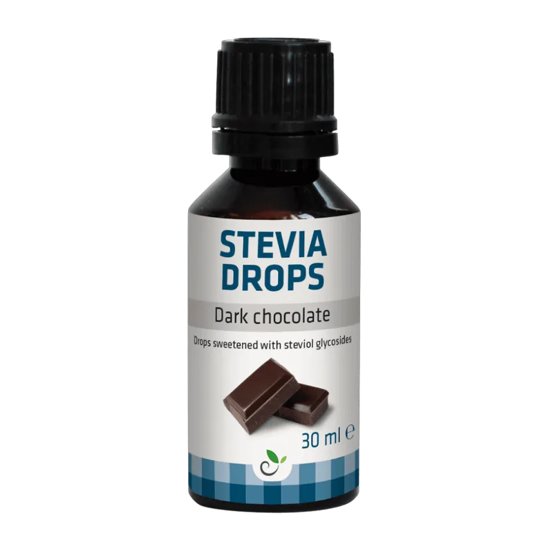 Sukrin Stevia Drops Dark Chocolate (30 ml) - Στέβια με γεύση σοκολάτα
