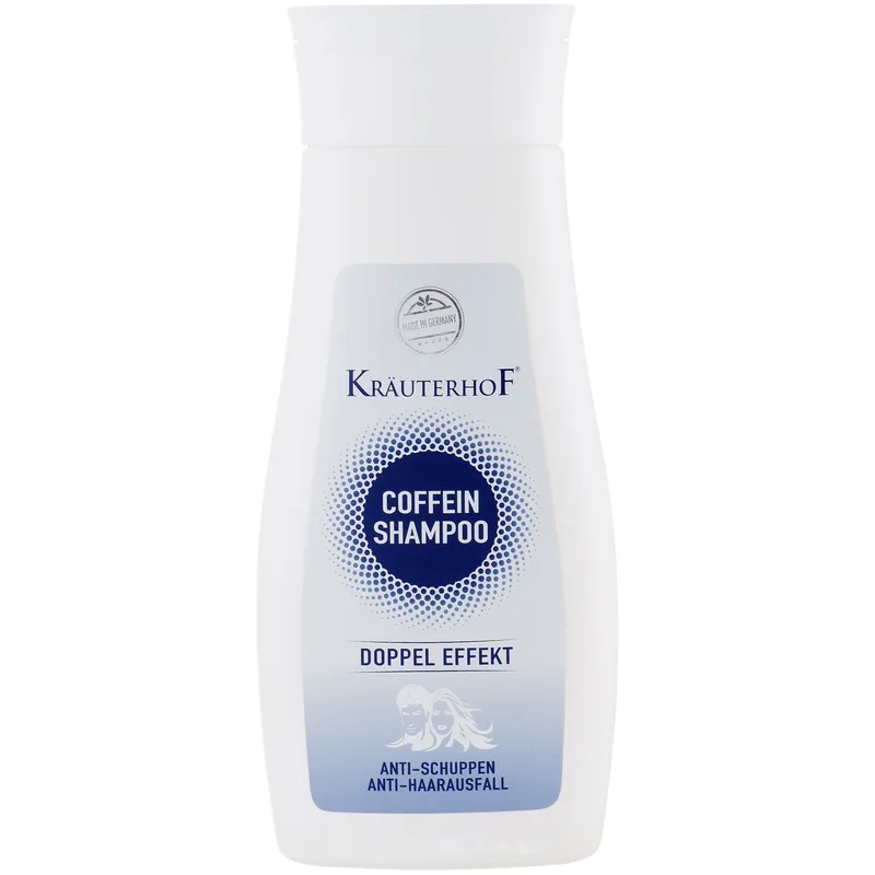 Krauterhof Coffein Shampoo Anti-Dandruff & Anti-Hairloss Σαμπουάν με Καφεΐνη Διπλής Δράσης Κατά της Πιτυρίδας & της Τριχόπτωσης 250ml