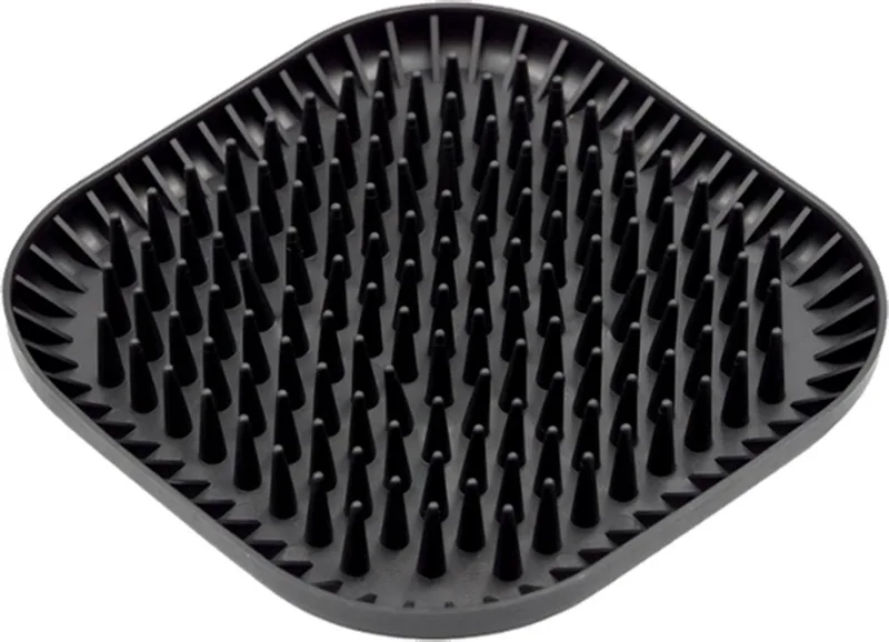 ΠΙΑΤΟ ΣΚΥΛΟΥ FIBOO SLOW FEEDER FIBOOWL SPIKY ΜΑΥΡΟ (19X19CM)