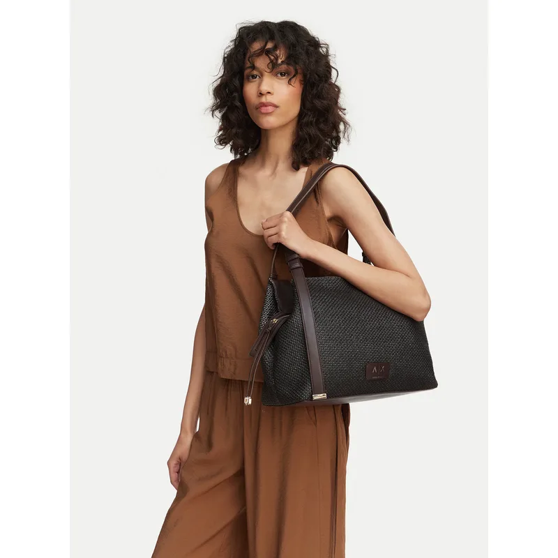 Τσάντα Armani Exchange XW002603 AF22683 M6219 Καφέ