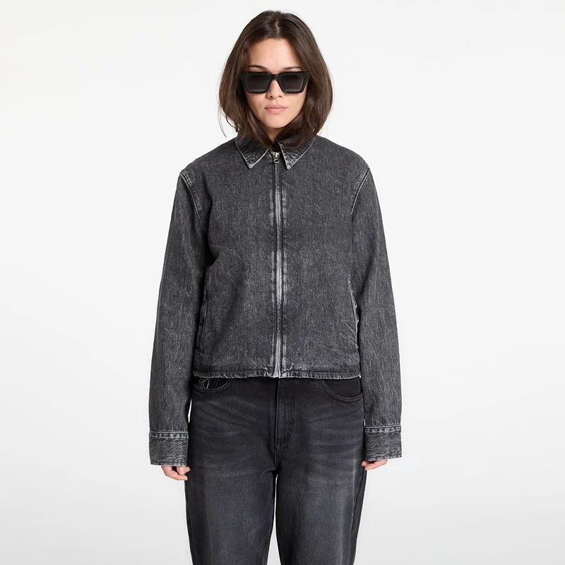 Μπουφάν Samsøe Samsøe Sanarinna Zip Jacket Grey Cloud XS