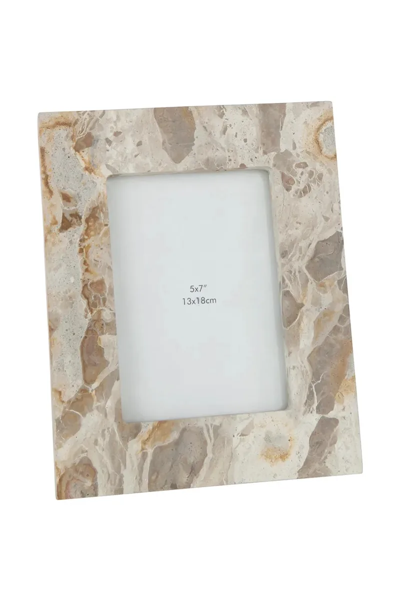 J-Line Φανάρι διακοσμητικό από φυσική πέτρα 26 x 21 x 2 cm