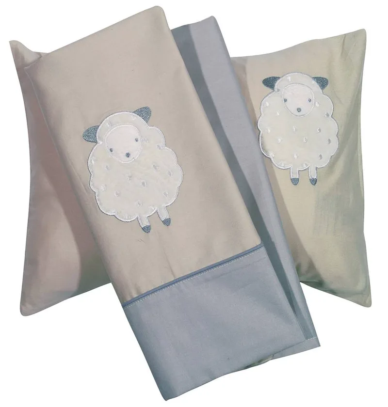 ΣΕΤ ΣΕΝΤΟΝΙΑ ΚΟΥΝΙΑΣ DAS HOME BABY SMILE EMBROIDERY ΓΚΡΙ