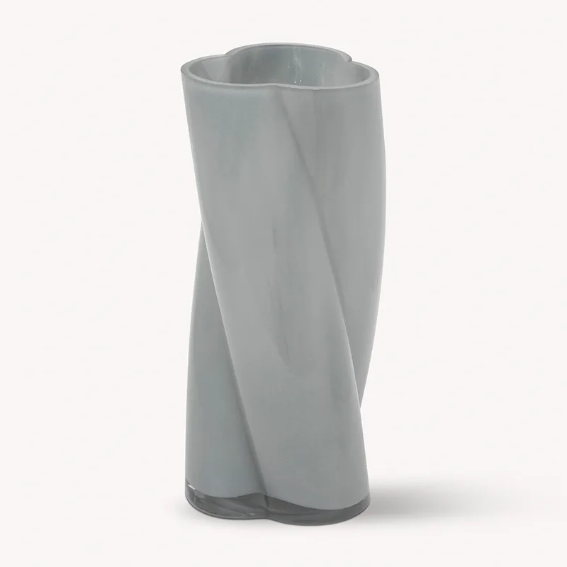 Διακοσμητικό Βάζο (Φ10.5x25.5) A-S Wild Romance 206524 Grey