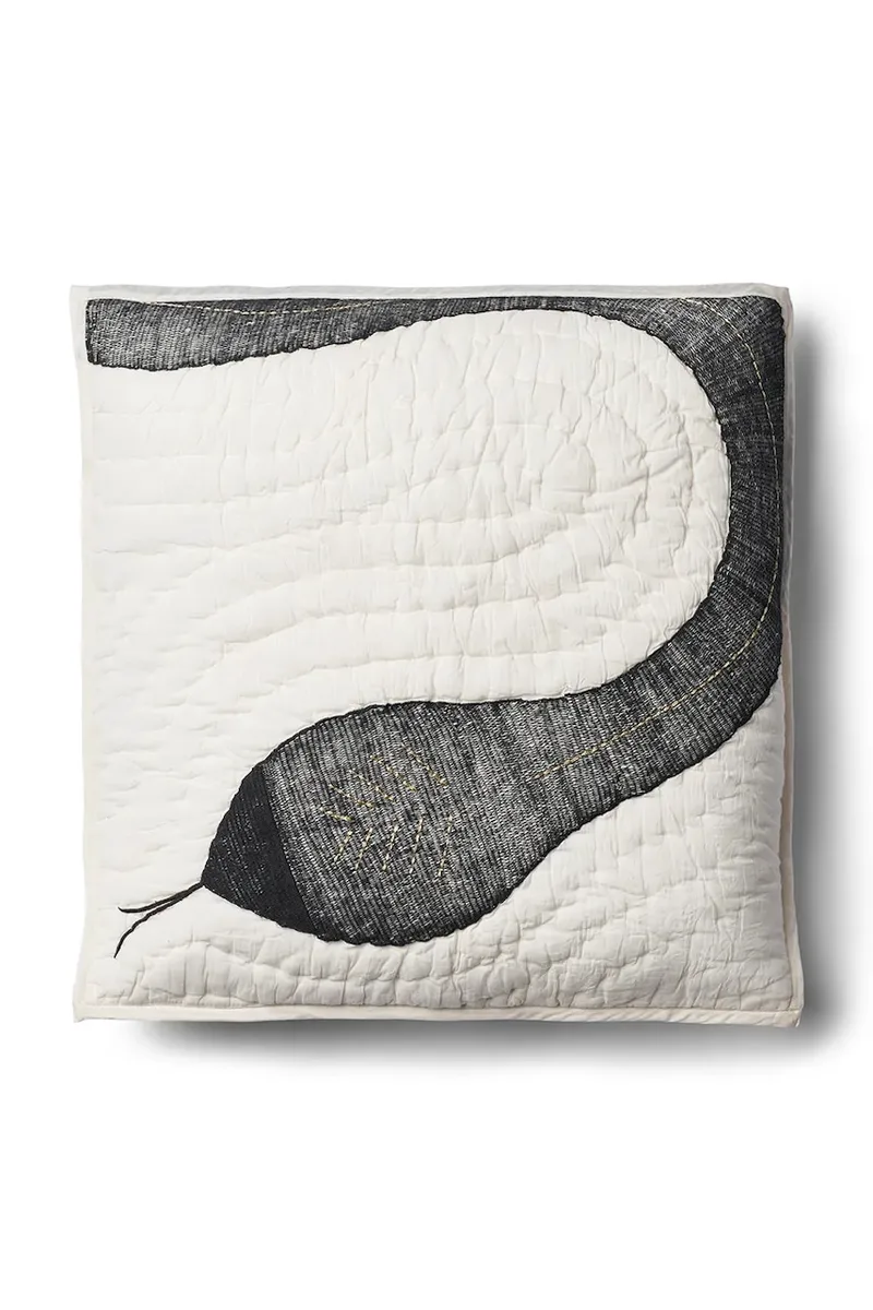 Διακοσμητικό βαμβακερό μαξιλάρι Bongusta Snake 50 x 50 cm