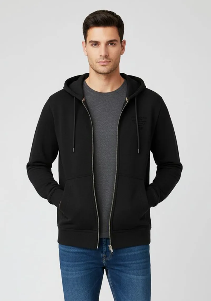 Hamaki Ho Ζακέτα της σειράς Sweat - FI131H Black