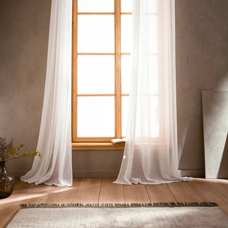 Κουρτίνα Με Τρουκς Gofis Home Combe Μπεζ 502/06 200x280