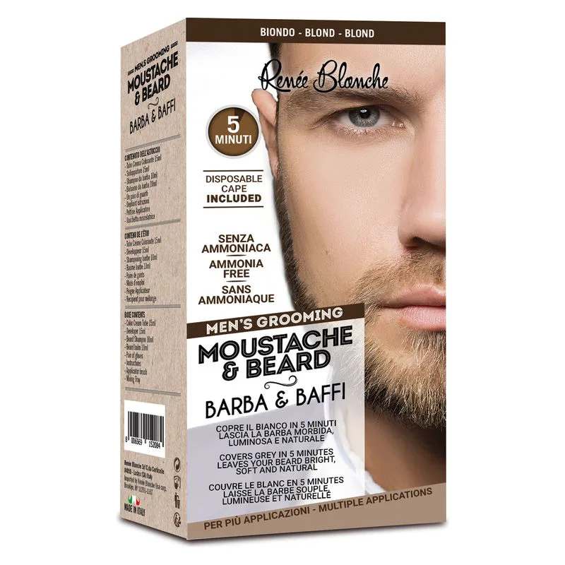 Renee Blanche Men'S Grooming Moustache & Beard Blonde