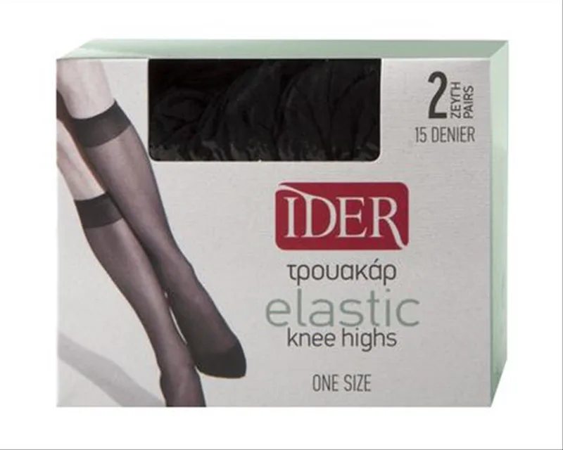 IDER ΤΡΟΥΑΚΑΡ 15D VANISE, ME ΛΑΣΤΙΧΟ, 2 ΖΕΥΓΗ - Σίλβερ