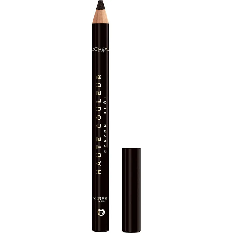 L'Oreal Paris Haute Couleur Crayon Khol Liner Taupe Κρεμώδης Μολύβι Ματιών για Έντονο Χρώμα & Εύκολη Εφαρμογή 1 Τεμάχιο - 120 Brun Leather