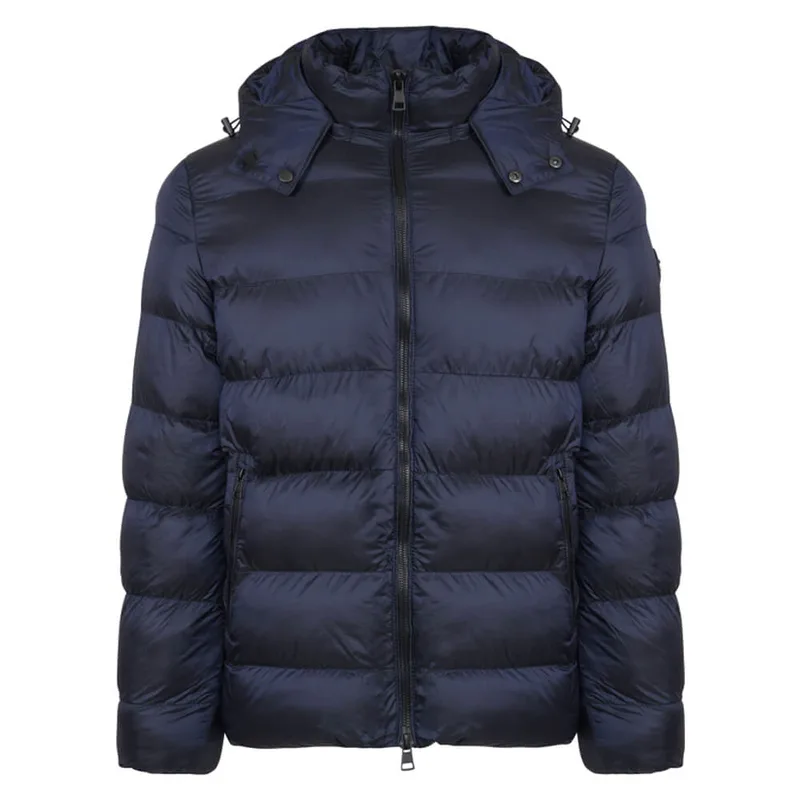 Puffer Short Jacket Μπλε Σκούρο (Modern Fit)
