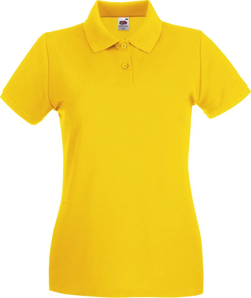 Γυναικεία Μπλούζα Polo 63-030-0 Fruit of the Loom Sunflower