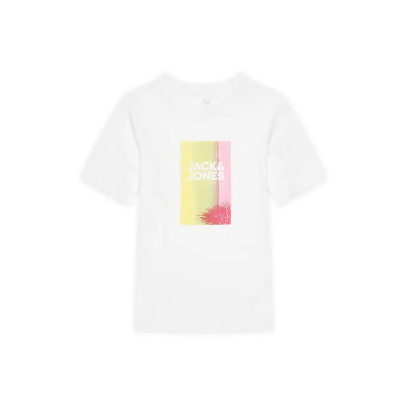 Jack & Jones Junior T-Shirt Varenna 12278349 Λευκό Regular Fit