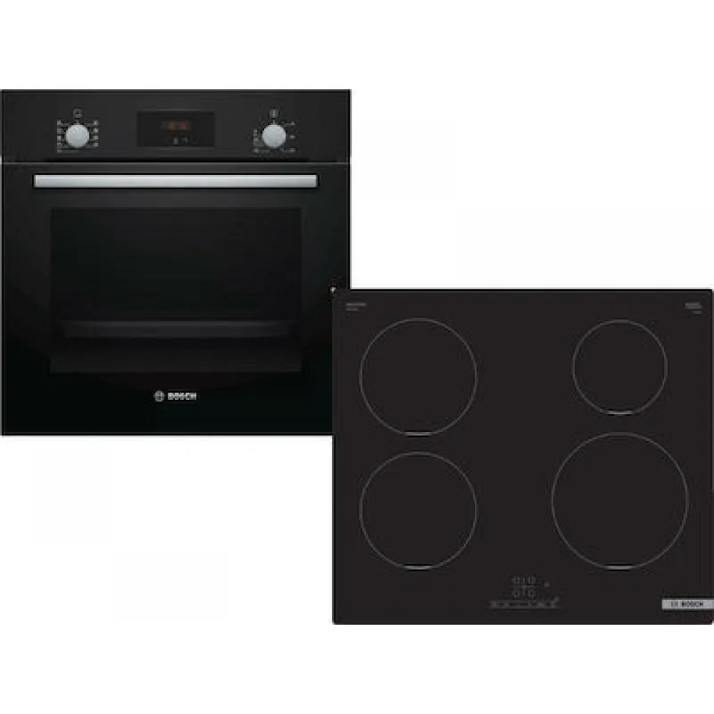 Set Εντοιχισμού Bosch Φούρνος HBF134EB1 + Εστία Επαγωγική Bosch PUE611BB5E HBF134EB1 + PUE611BB5E
