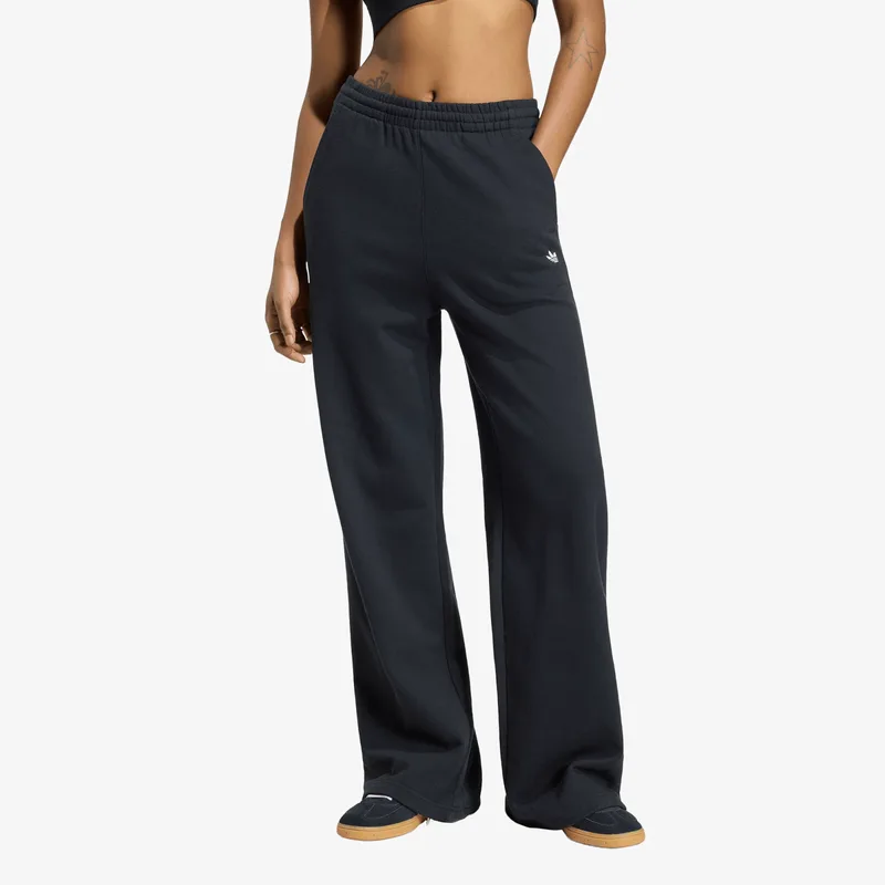 Φόρμα adidas Essentials Wide Leg French Terry Pants Black L