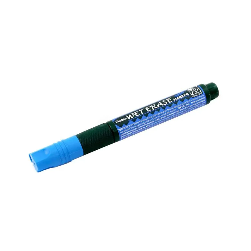 Pentel Μαρκαδόρος Υγρής Κιμωλίας Wet Erase Μπλε