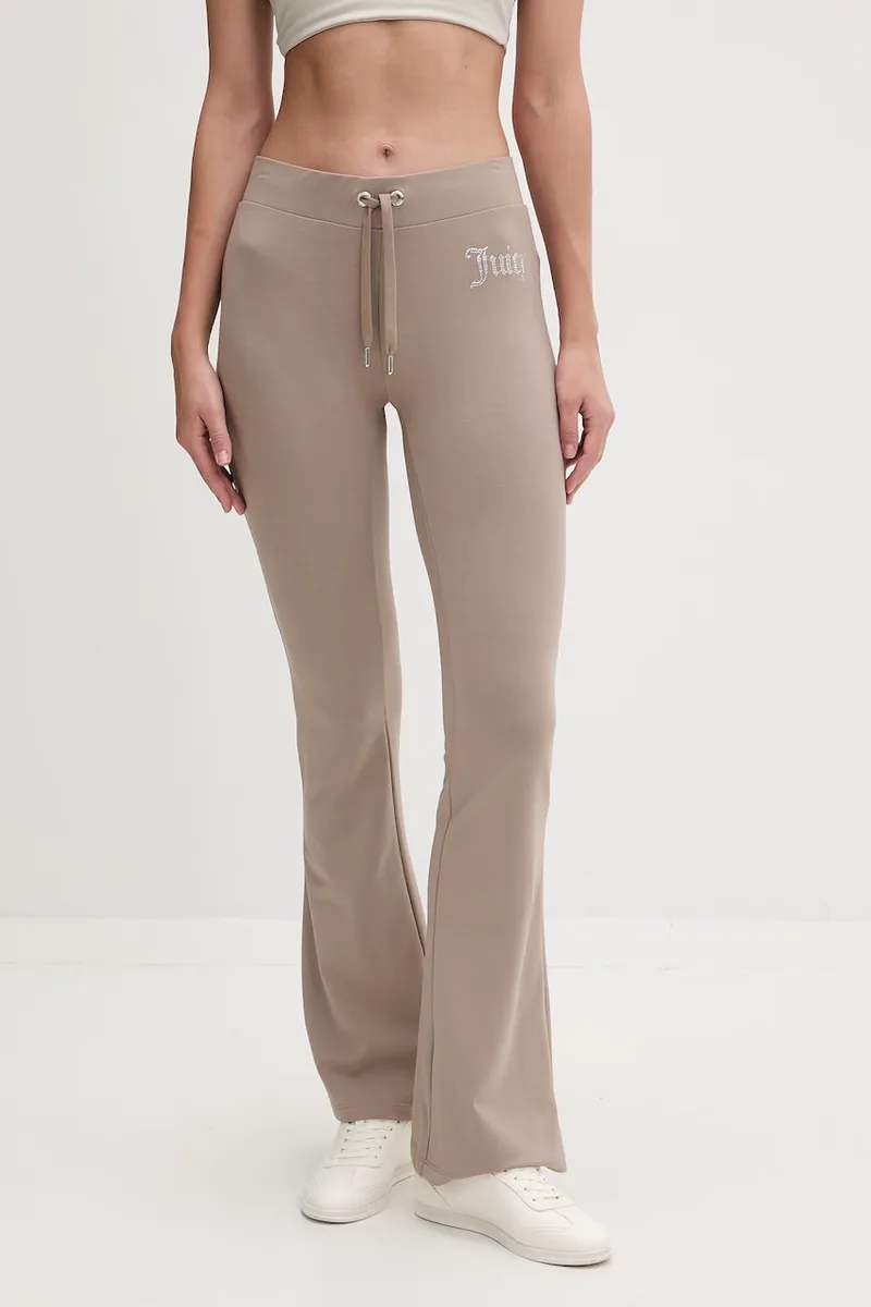 Juicy Couture παντελόνι επίσημο γυναικείο με βαμβάκι APOLLO