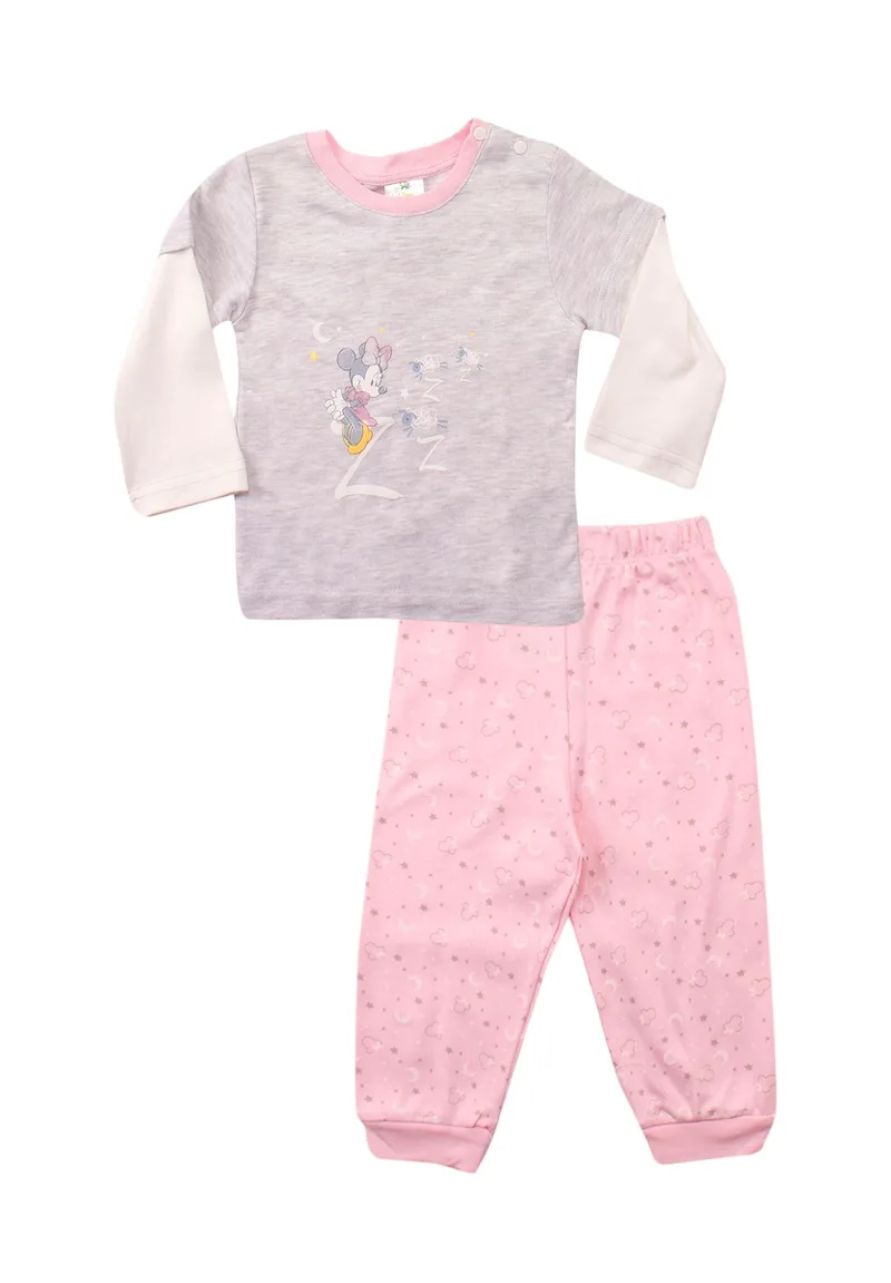 Πιτζάμα βρεφική Ρόζ Goodnight Minnie W21MN09353