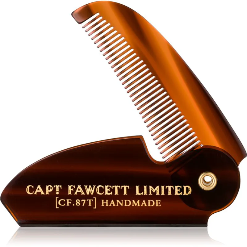 Captain Fawcett Accessories Moustache Comb πτυσσόμενη χτένα για το μουστάκι 1 τμχ