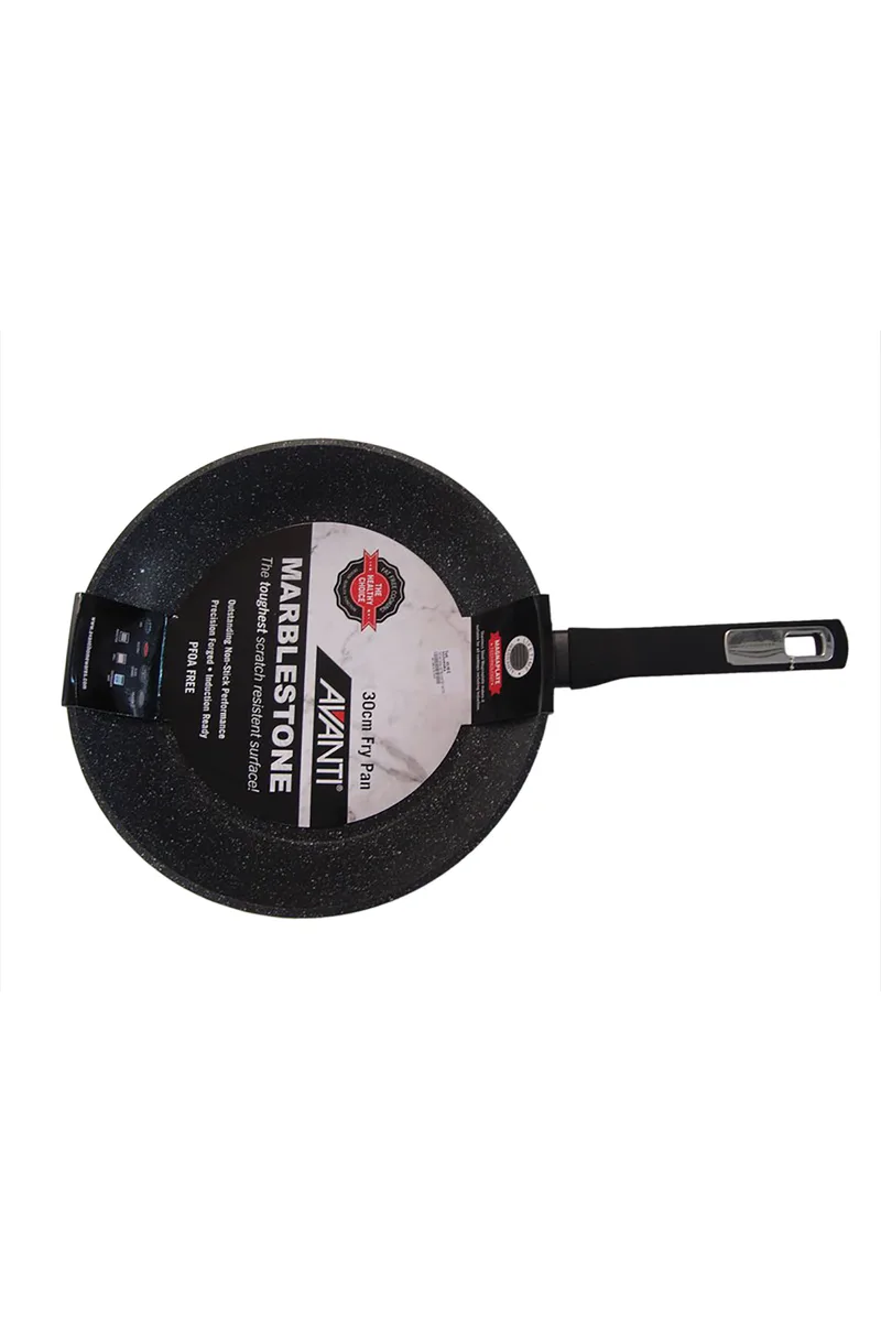 Cook-Shop τηγάνι αντικολλητικό μαύρο "Marblestone" 30 cm - 30003967