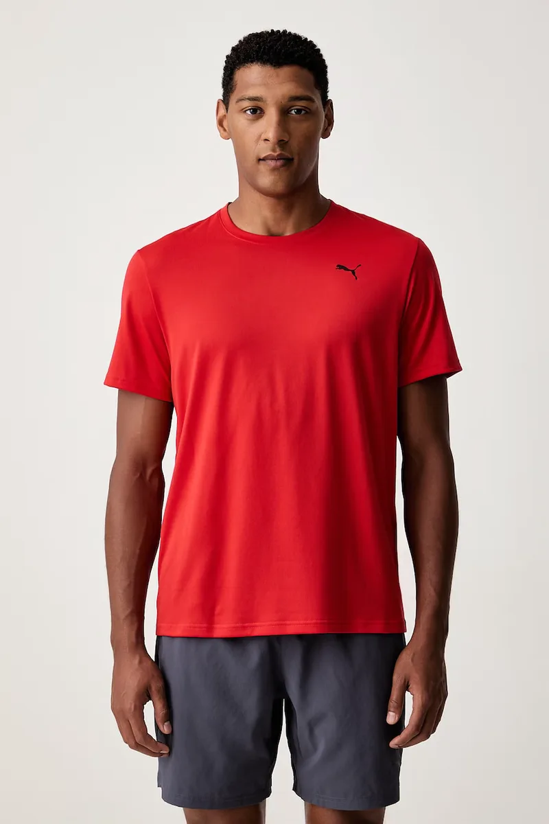 Puma t-shirt γυμναστικής ανδρικό Essentials Solid cat Tee
