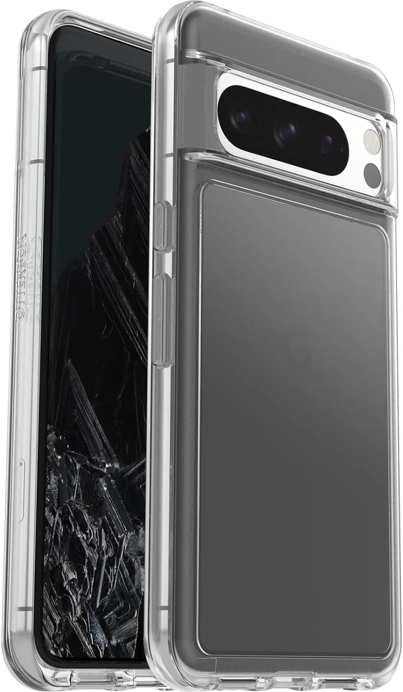 Otterbox Symmetry - Σκληρή Διάφανη Ανθεκτική Θήκη - Google Pixel 8 Pro - Clear (77-94231)