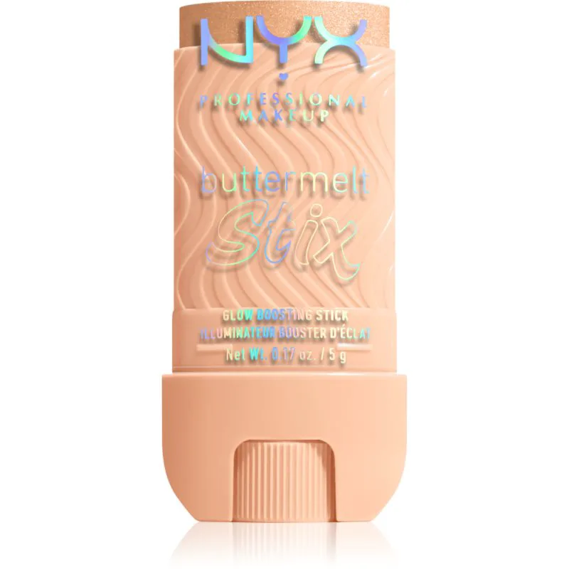 NYX Professional Makeup Buttermelt Glow Stix λαμπρυντική μπάρα απόχρωση 06 A Whole Melt 5 γρ