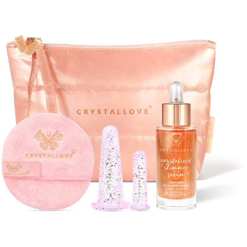 Crystallove Set Ροζ Σετ για το πρόσωπο