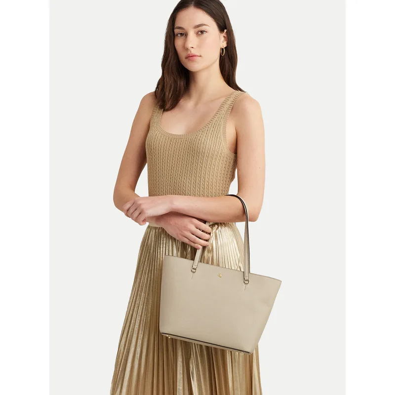 Τσάντα LAUREN RALPH LAUREN 431924351004 Μπεζ