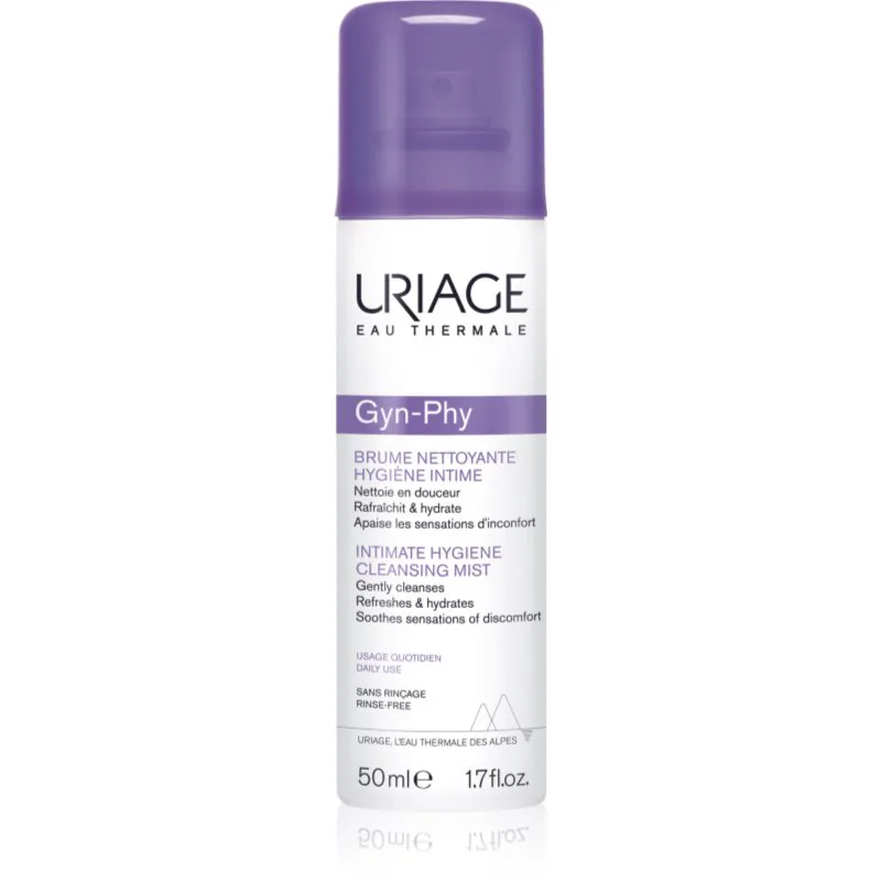 Uriage Gyn-Phy Intimate Hygiene Cleansing Mist Mist για ευαίσθητες περιοχές 50 ml