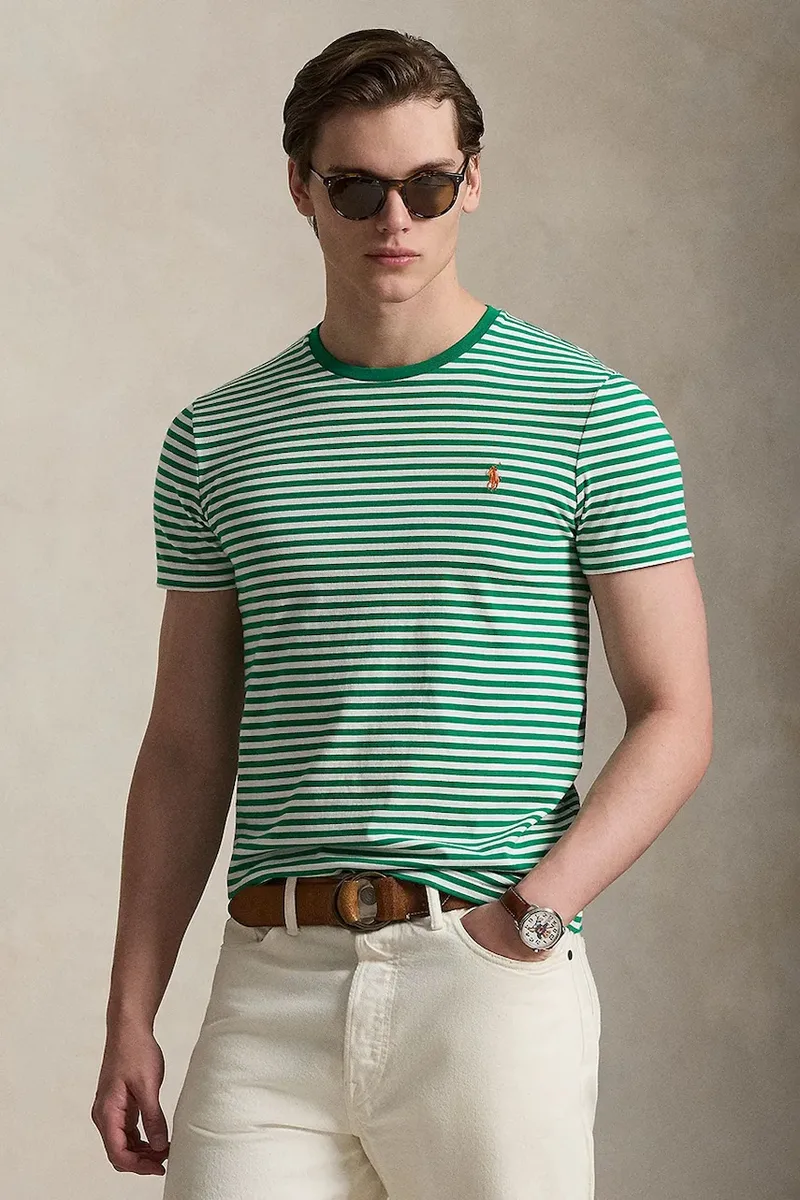 Βαμβακερό μπλουζάκι Polo Ralph Lauren