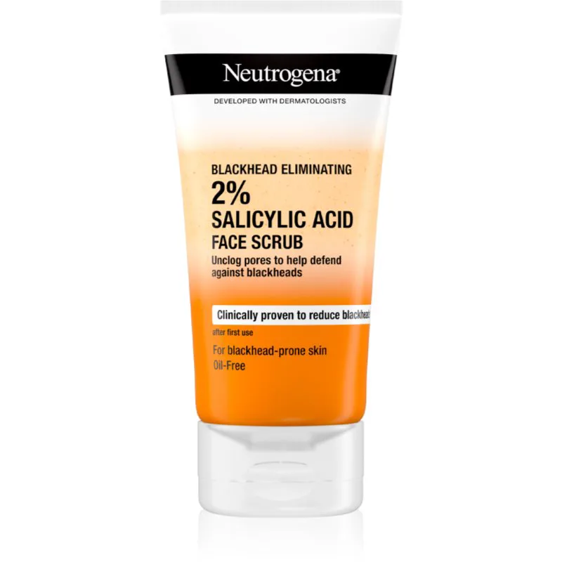 Neutrogena Blackhead Eliminating απολέπιση κατά των μαύρων κουκίδων 150 ml