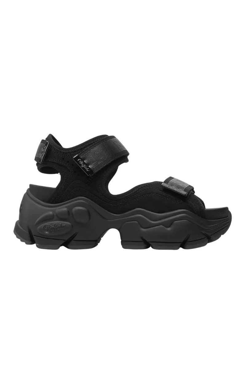 BUFFALO Σανδάλια - Πέδιλα BINARY 0 - BLACK-1602196-BLACK