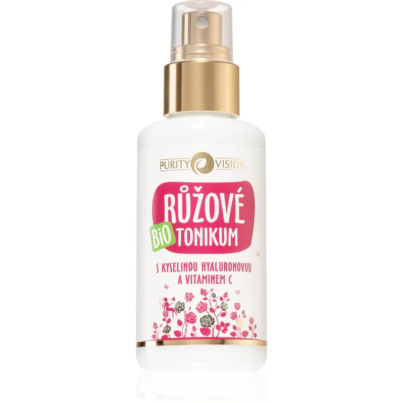 Purity Vision BIO Rose ενυδατικό τονωτικό από τριαντάφυλλο 100 ml