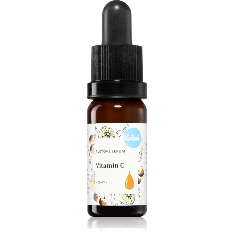 Kvitok Vitamin C αντιοξειδωτικός ορός για ώριμη επιδερμίδα προσώπου 10 ml