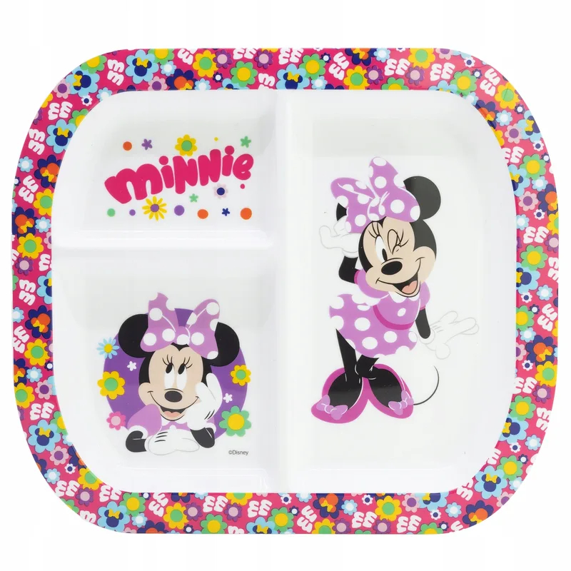 Πιάτο-Δίσκος με Χωρίσματα - MINNIE