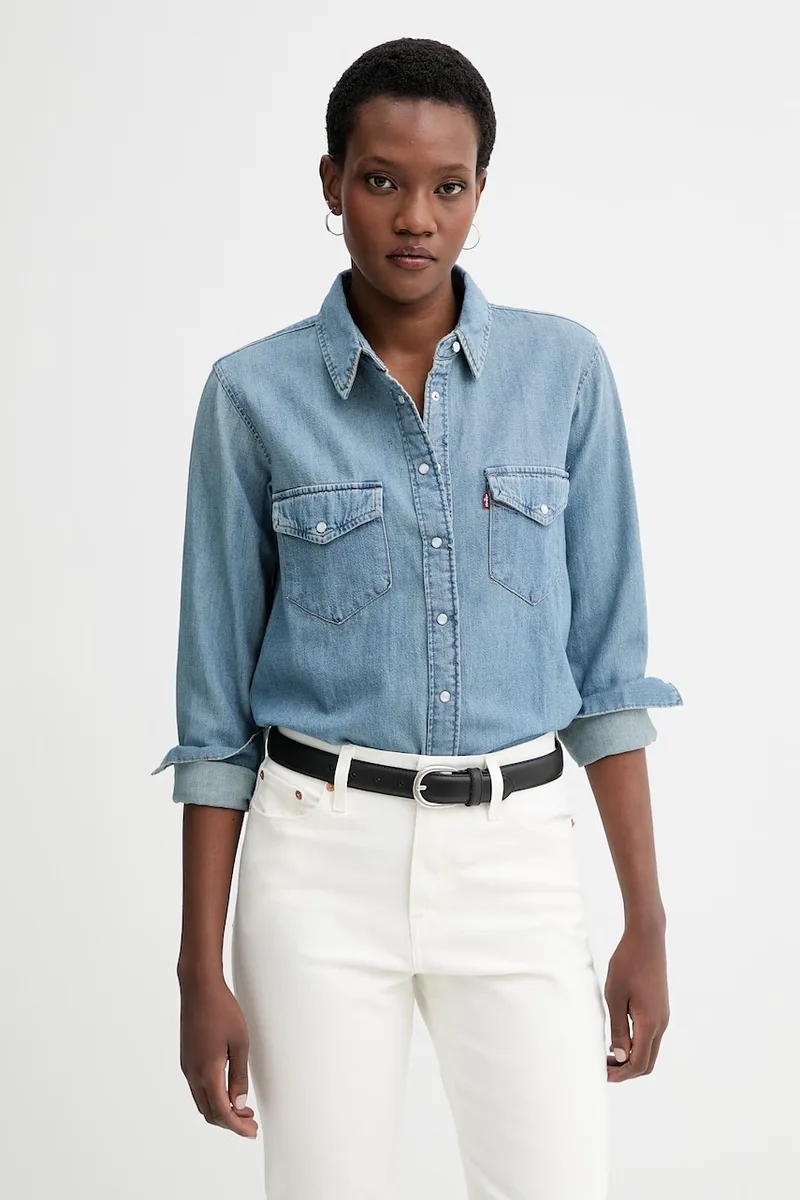 Τζιν πουκάμισο Levi's ICONIC WESTERN