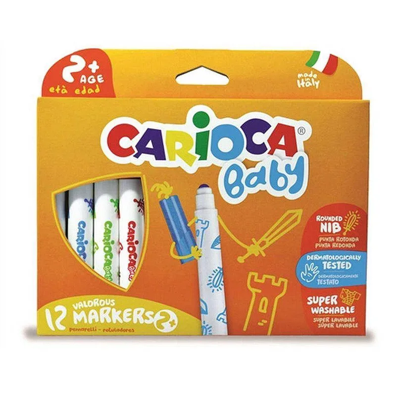ΜΑΡΚΑΔΟΡΟΙ CARIOCA TEDDY BABY 2+ JUMBO/12 42814