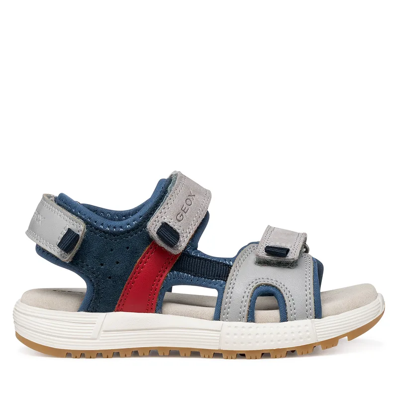 Σανδάλια Geox J Sandal Alben Boy J35AVA 01522 C1F4W D Γκρι