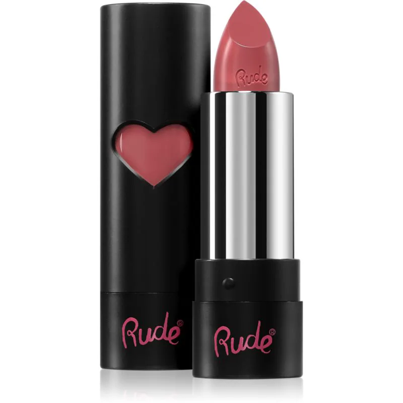 Rude Cosmetics Hydro Shine Moisturizing Lipstick κρεμώδες ενυδατικό κραγιόν απόχρωση French Ροζ 3.7 γρ