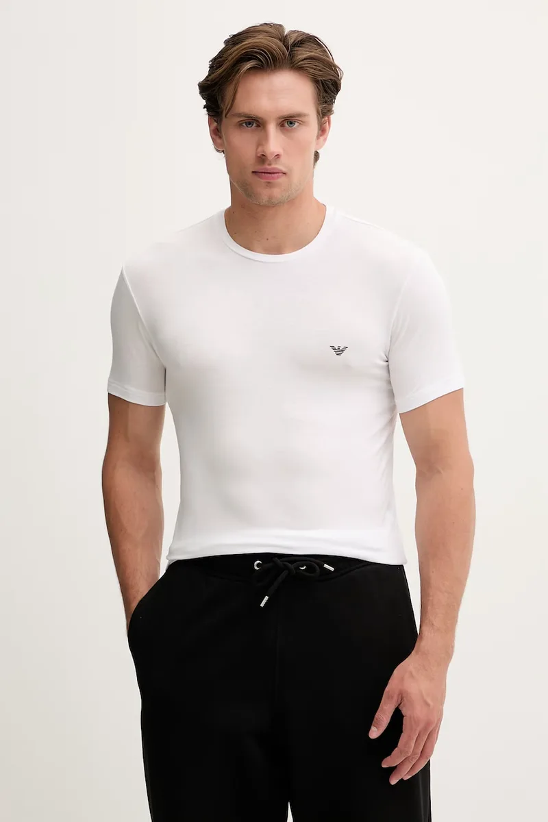 Emporio Armani Underwear basic t-shirt ανδρικό με βισκόζη 2-pack