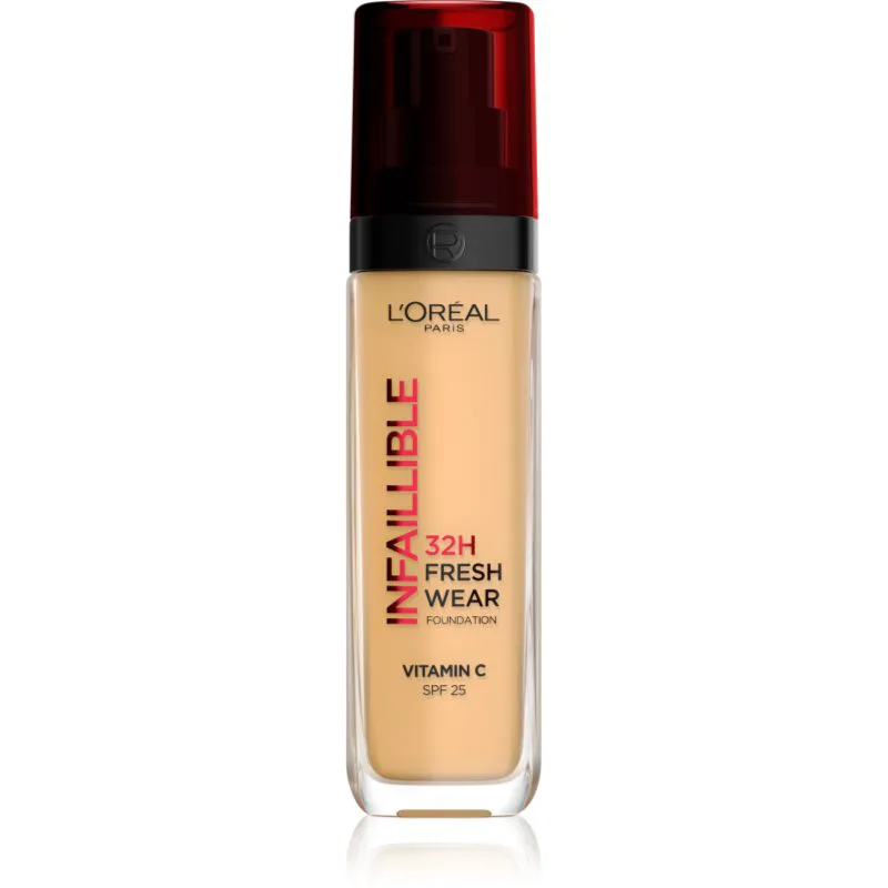 L’Oréal Paris Infaillible 32H Fresh Wear μακράς διαρκείας ρευστό μεικ απ απόχρωση 140 Cool Rosé 30 ml