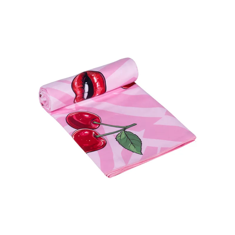 Πετσέτα Θαλάσσης Microfiber Με Τσαντάκι 90x180εκ. Blush Pop Estia 01-44572 (Ύφασμα: Microfiber, Χρώμα: Ροζ) - estia - 01-44572