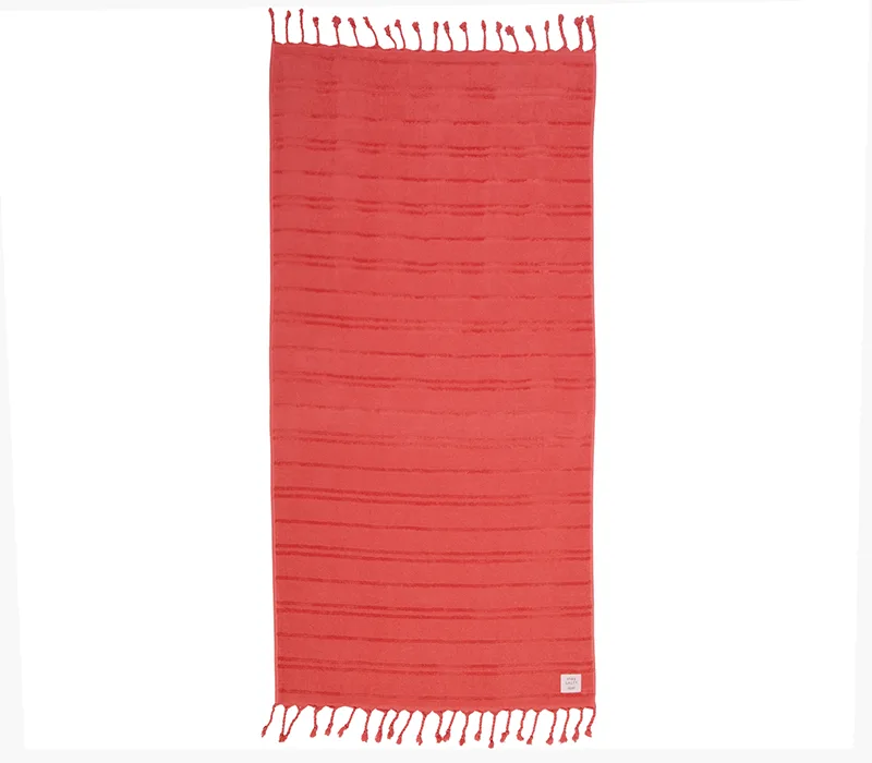 Πετσέτα θαλάσσης (80x160) Nef-Nef Homeware Expression Hot Coral