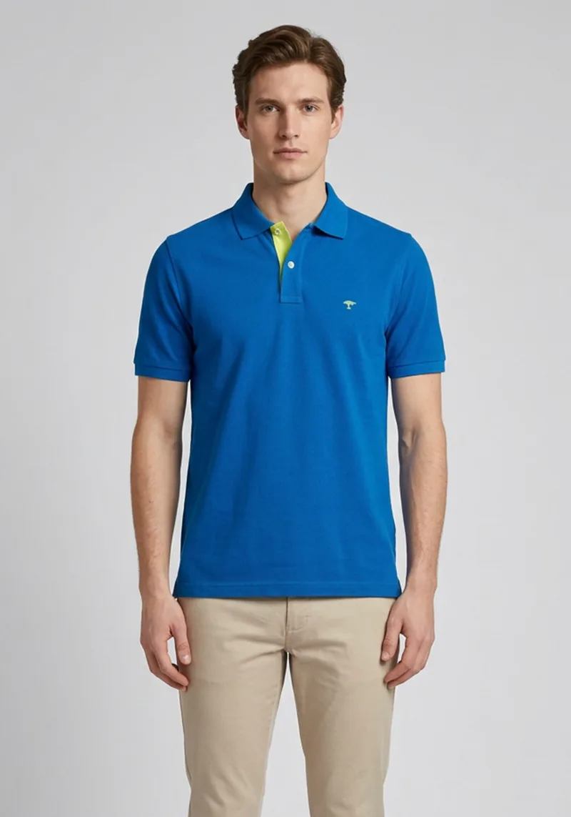 Fynch Hatton Κοντομάνικη Polo σε Modern γραμμή - 1121 1702 645 Royal