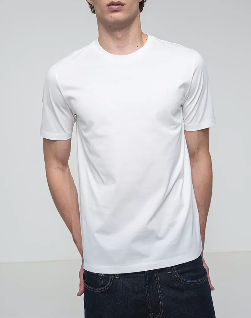HUGO Dimerstee 10271881 01 50542969-102 OffWhite