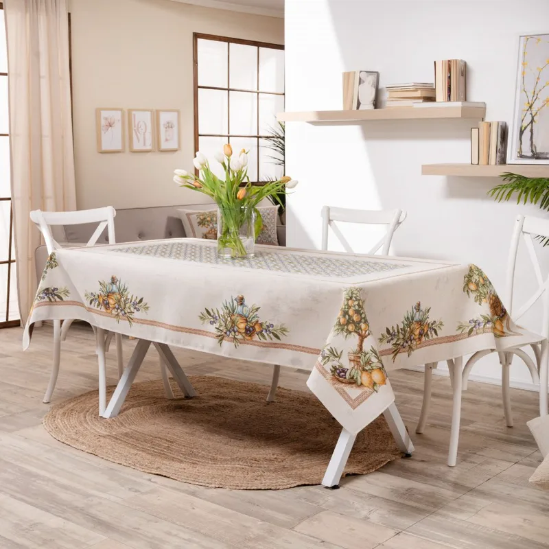 Τραπεζομάντηλο 140X140 Teoran Mediterraneo (140x140)