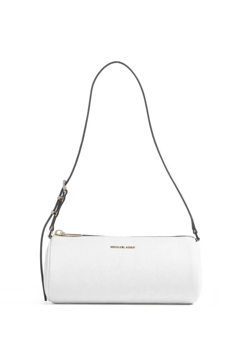 Michael Kors γυναικεία δερμάτινη τσάντα ώμου "Izzy Small" - 32S6GZYC1L Λευκό